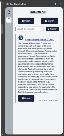 Bookmarks PRO – screenshot 3