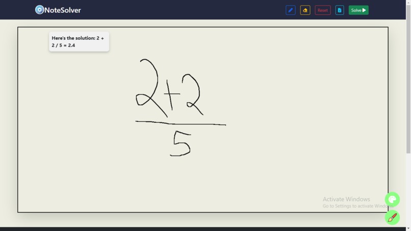 NoteSolver – screenshot 1