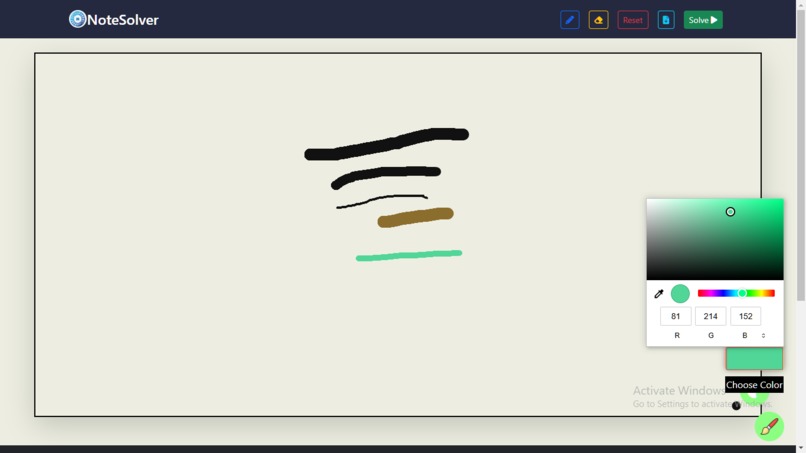 NoteSolver – screenshot 4