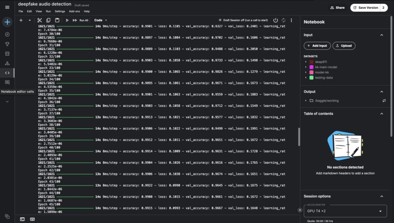 Deep-Fake Audio Detection – screenshot 1