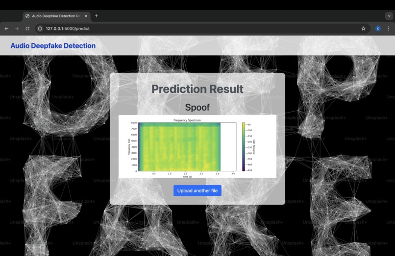 Deep-Fake Audio Detection – screenshot 4