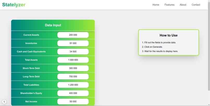 Statelyzer – screenshot 1