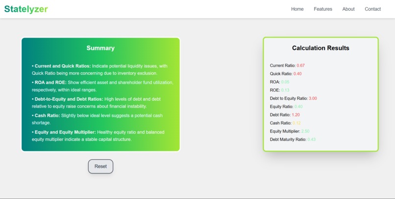 Statelyzer – screenshot 2