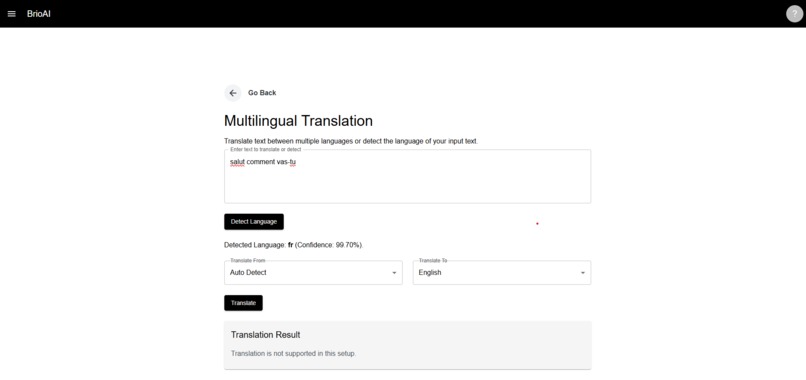  BrioAI – screenshot 1