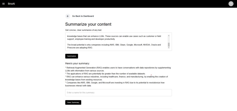  BrioAI – screenshot 5