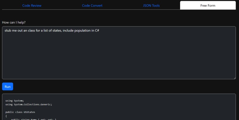 Code Companion – screenshot 2