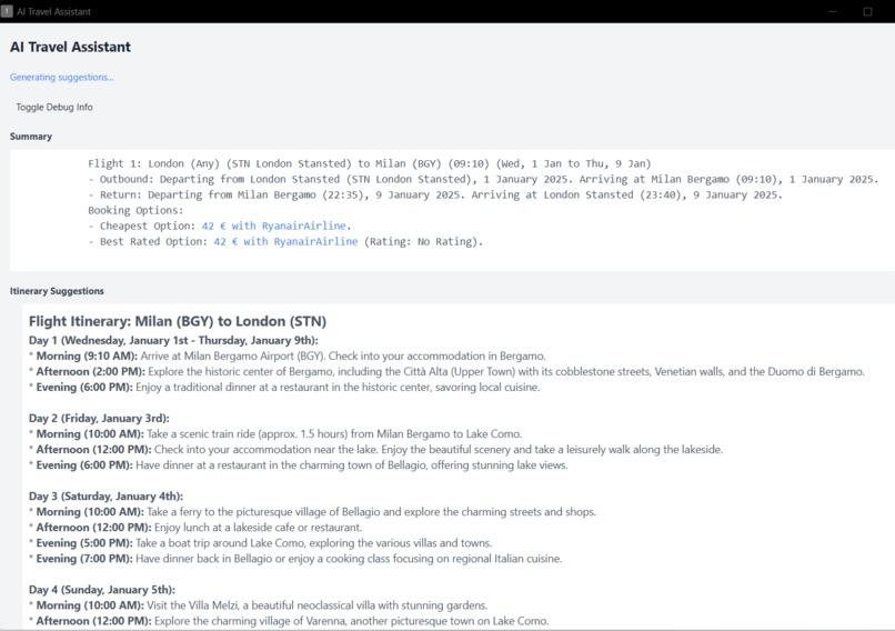  AI-powered travel assistant Chrome extension – screenshot 3