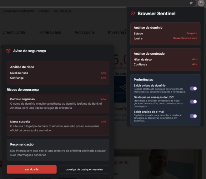 BrowserSentinel – screenshot 2