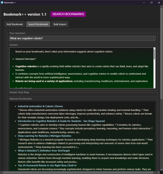 Bookmark++ – screenshot 3