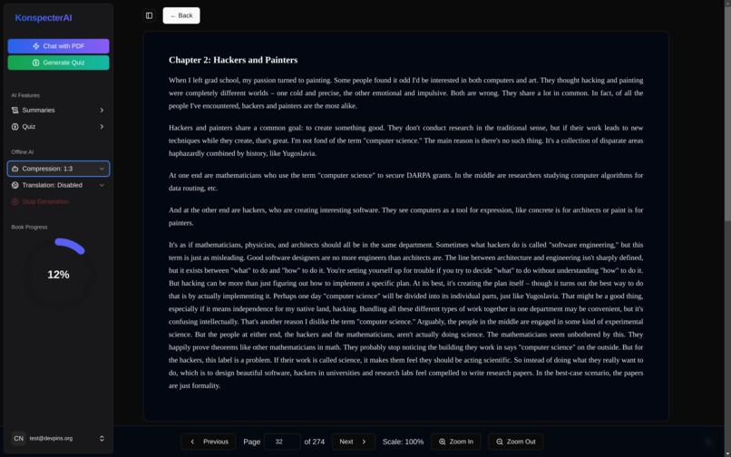 KonspecterAI – screenshot 3