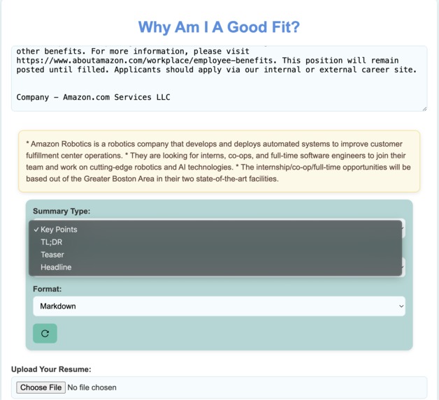 Am I a Good Fit? – screenshot 2