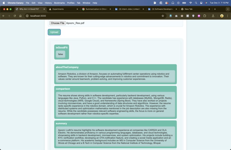Am I a Good Fit? – screenshot 4