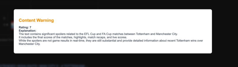 Content Curtain – screenshot 1