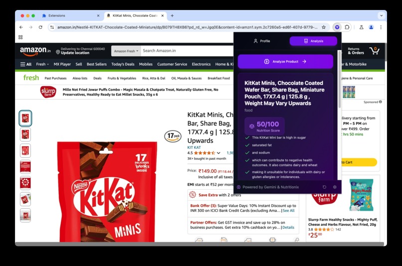 KonoFood  – screenshot 1