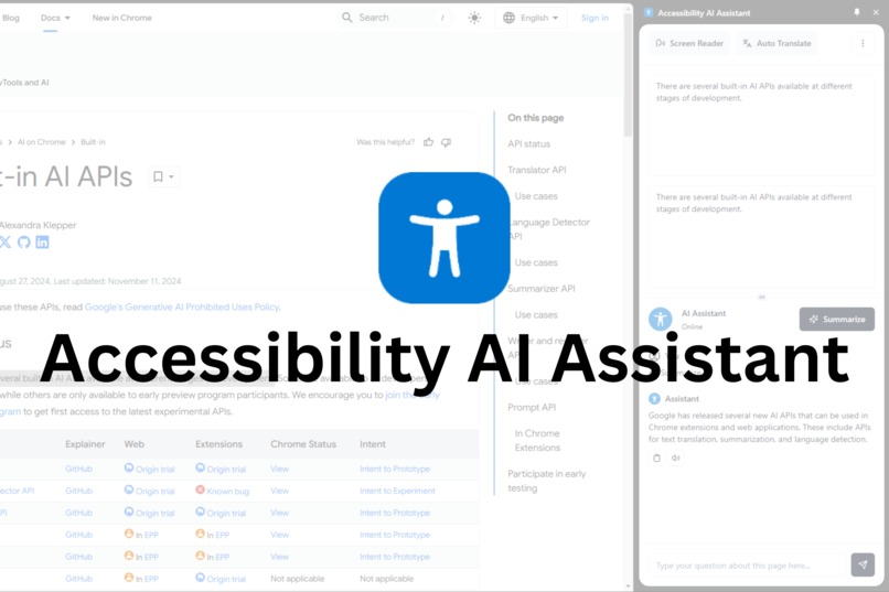 Accessibility AI Assistant – screenshot 1