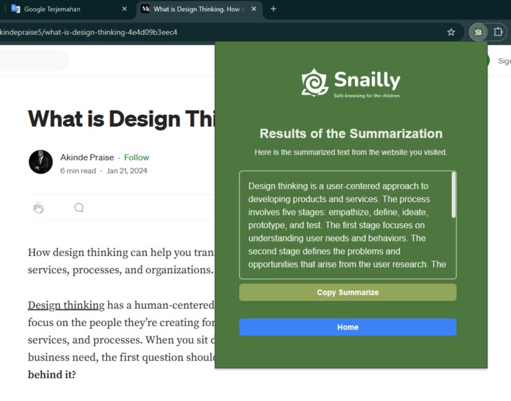 Snailly - Safe Browsing For The Children – screenshot 6