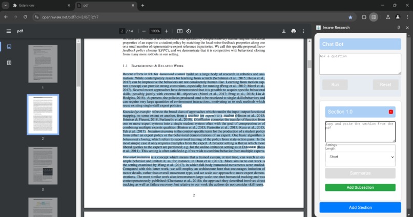 Insane Research – screenshot 1