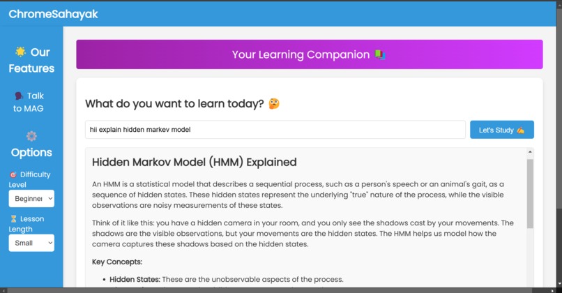 ChromeSAHAYAK – screenshot 2