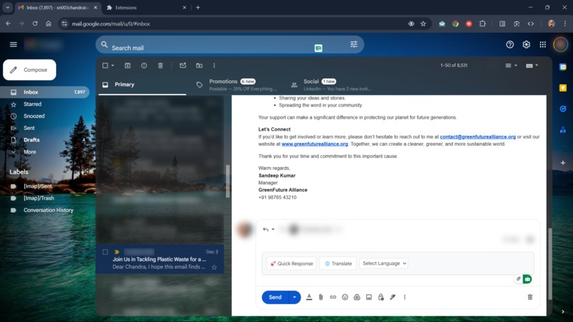 Gmail AI Companion – screenshot 5