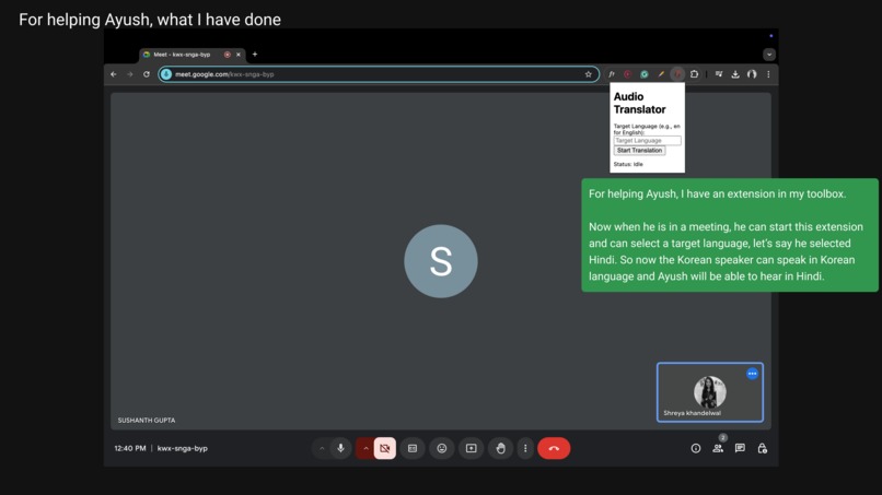 Audio Translation  – screenshot 2