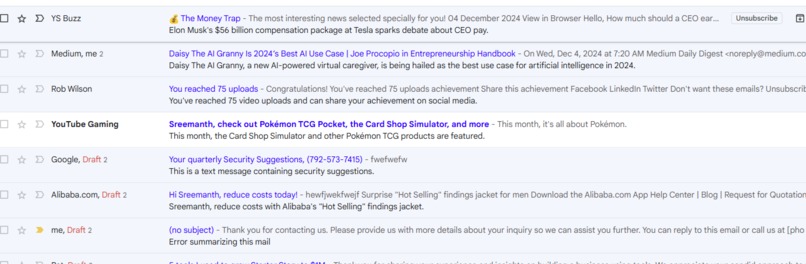 Gmail Assistant – screenshot 2