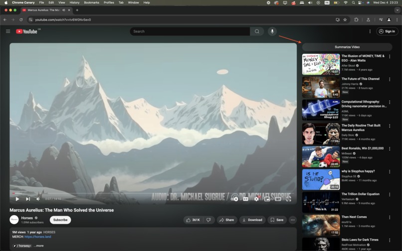 Aider - YouTube Summaries  – screenshot 1