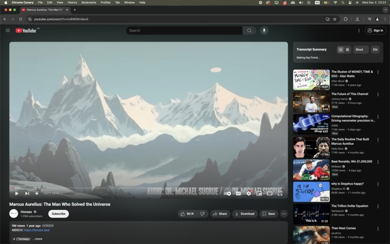 Aider - YouTube Summaries  – screenshot 2