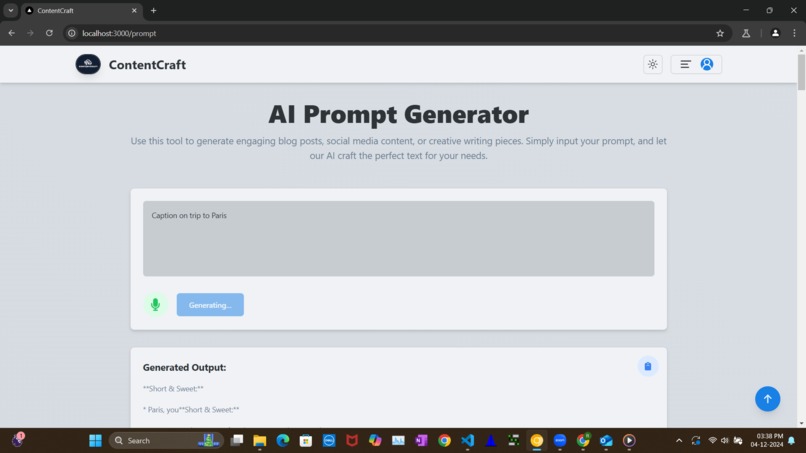 ContentCraft – screenshot 3