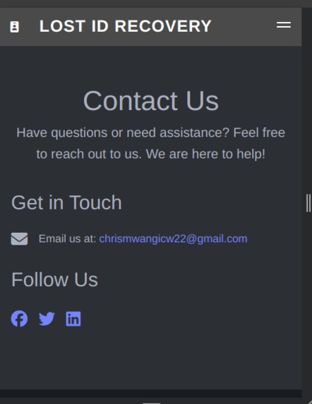 Lost ID Finder – screenshot 12