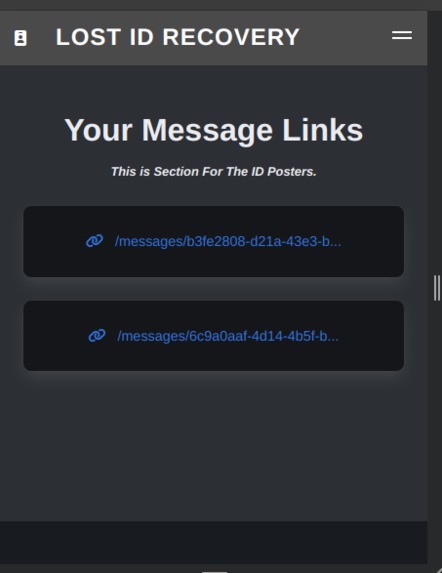 Lost ID Finder – screenshot 7