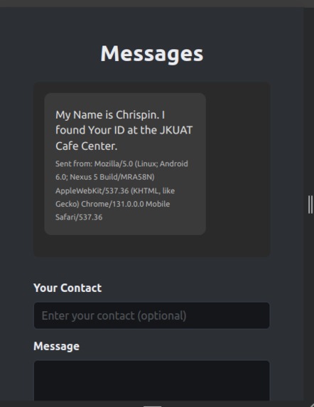 Lost ID Finder – screenshot 5
