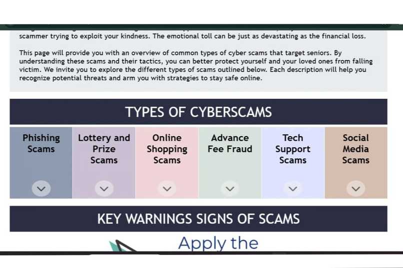 ScamSmart Seniors – screenshot 2