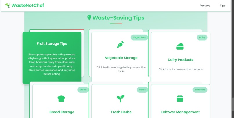 WasteNotChef – screenshot 3