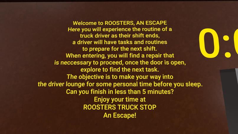 Roosters Truck Stop; An Escape – screenshot 2