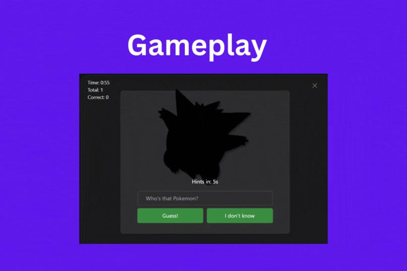 Guess the Pokemon – screenshot 2