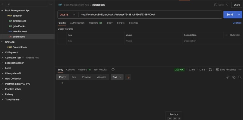 Book Management Application  – screenshot 1