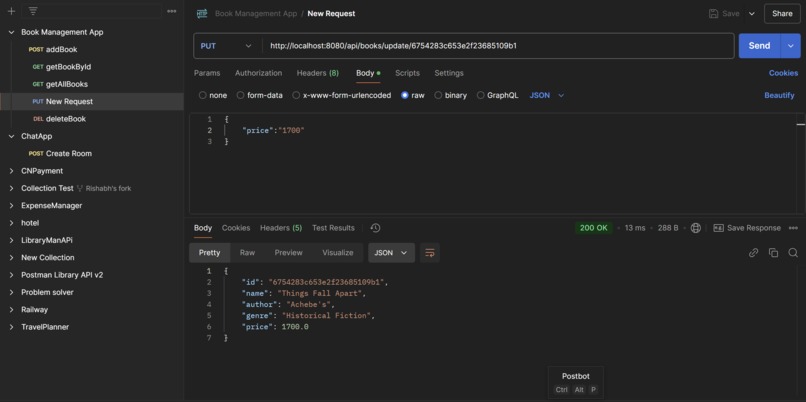 Book Management Application  – screenshot 3