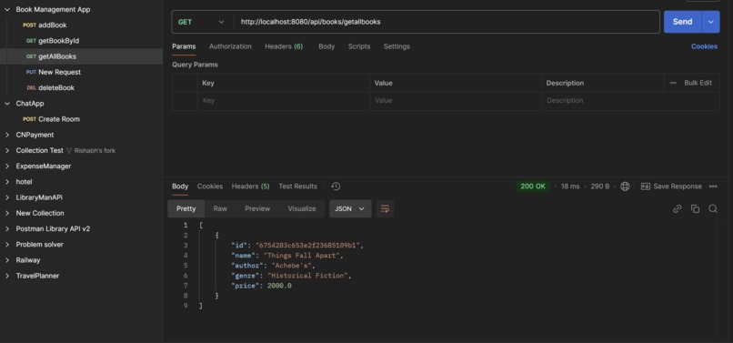 Book Management Application  – screenshot 4