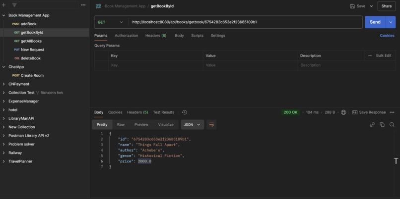 Book Management Application  – screenshot 5