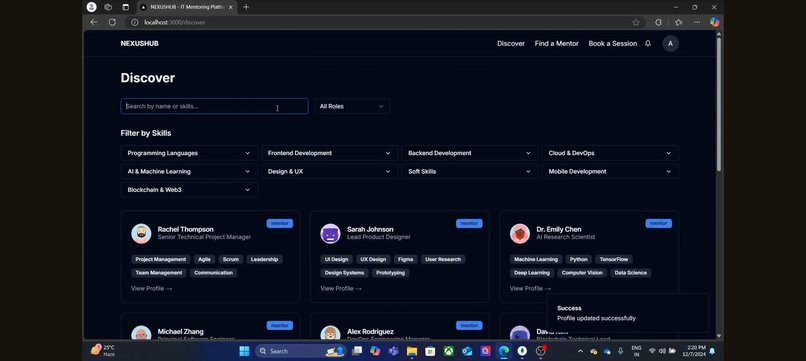 NexusHUB – screenshot 1
