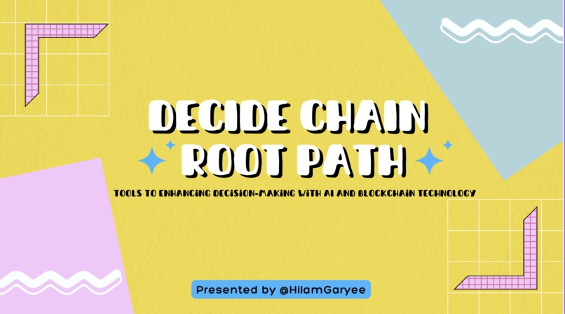 Decide Chain Root Path – screenshot 1