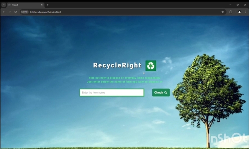 RecycleRight – screenshot 2