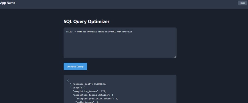SQL Query Optimizer – screenshot 1