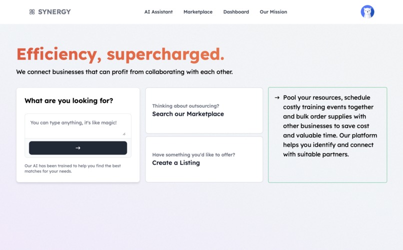 Synergy – screenshot 1