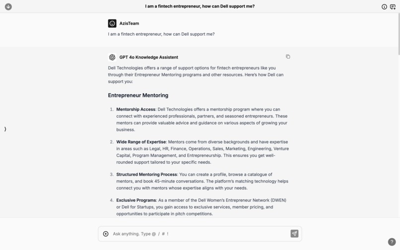 Azis Virtual Assistant – screenshot 1