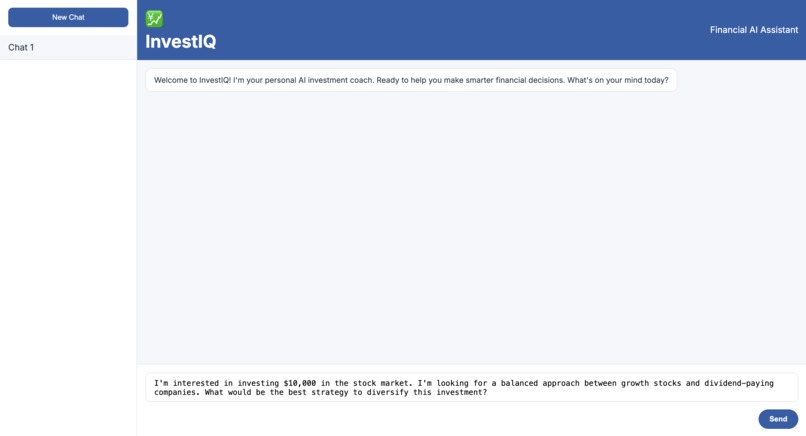 InvestIQ – screenshot 2