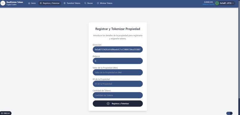 Tokenización  de activos inmobiliarios – screenshot 2
