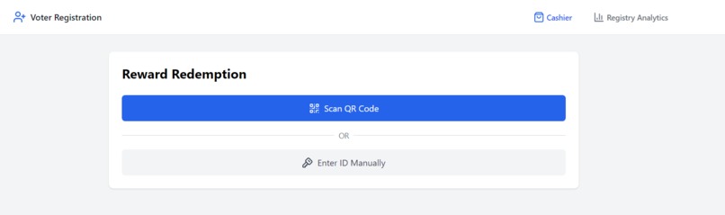 Voter Registration Rewards – screenshot 5