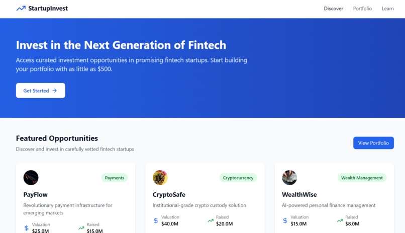 FintechInvesting – screenshot 1