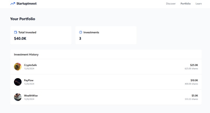 FintechInvesting – screenshot 2